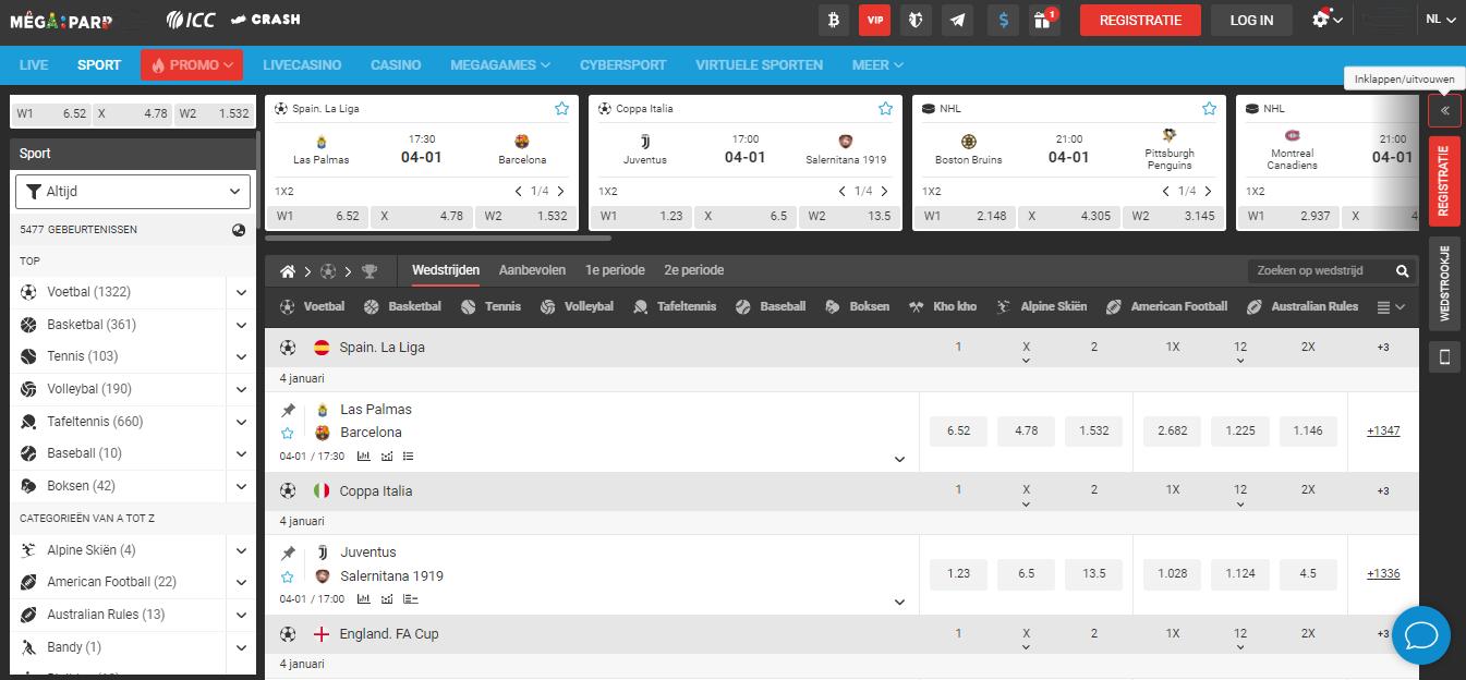Megapari Sport Betting