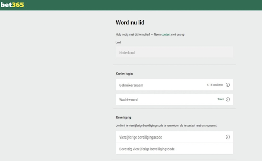 Registreren bij Bet365, sportweddenschappen.tv