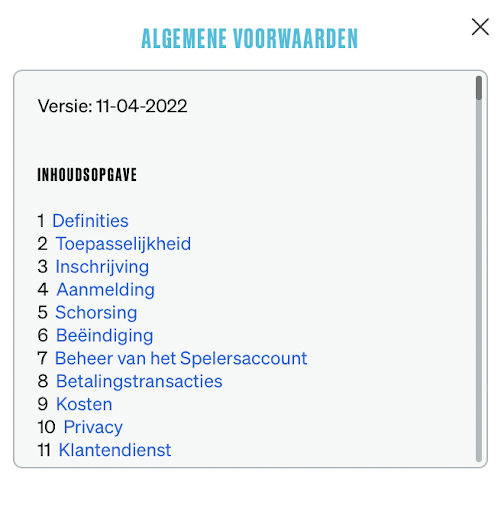 Registreren in BetCity, sportweddenschappen.tv