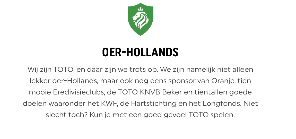 Screenshot van TOTO