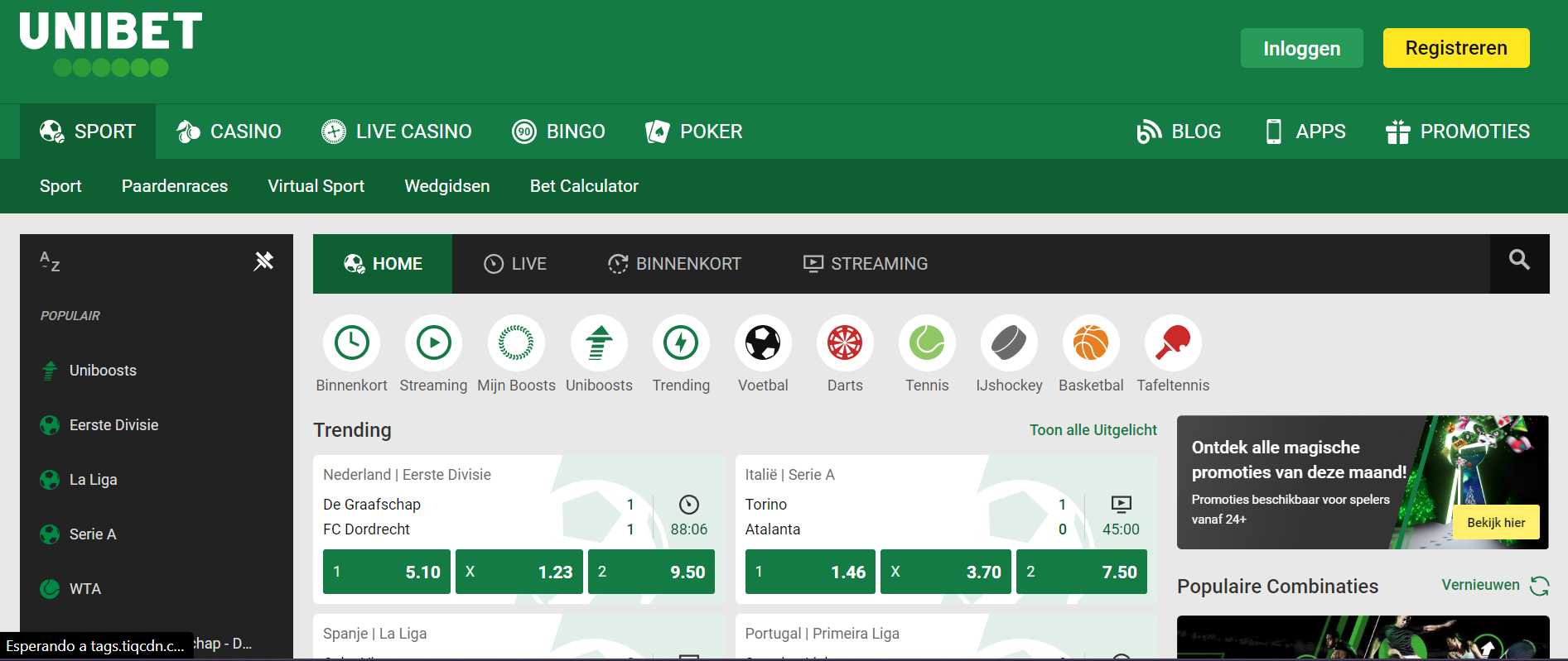 Unibet recensie