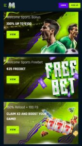 Promoties geldig bij Rise of bets